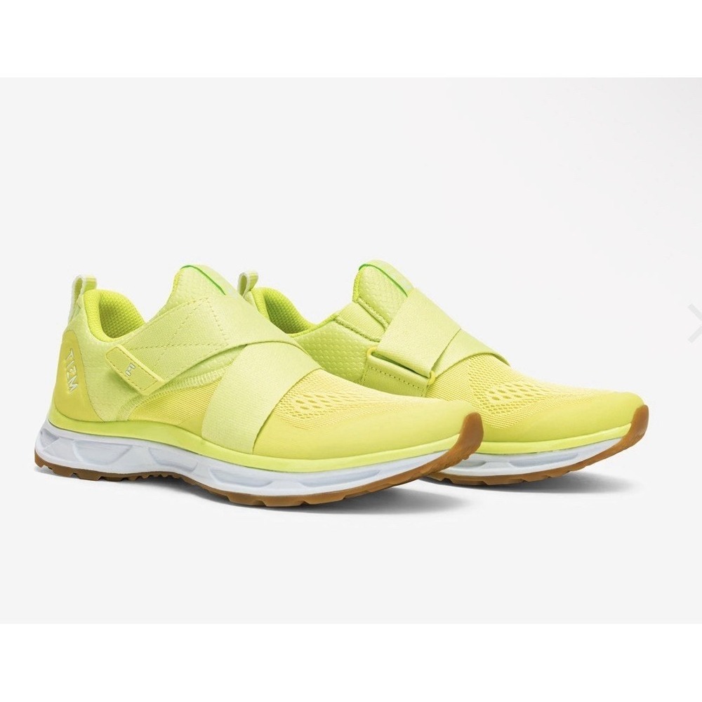 Tiem Women Size 7  Slipstream Cycling Shoes Citron Glow Outdoor Active